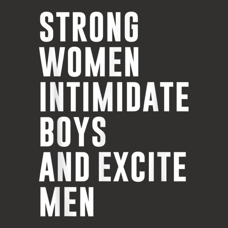 Strong Women Intimidate Boys And Excite Men Champion Hoodie by cm-arts | Artistshot