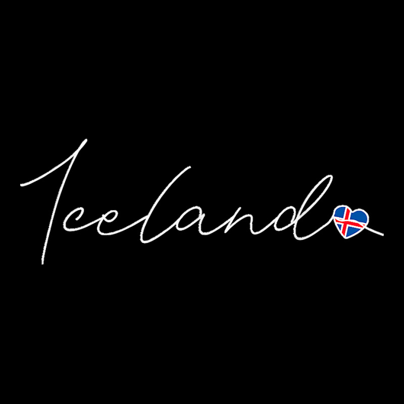 Ísland Simple Love Icelandic Flag Heart On Iceland T Shirt Legging by SteveMartindale | Artistshot