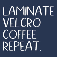 Laminate Velcro Coffee Repeat Funny Special Education Shirt Men Denim Jacket | Artistshot