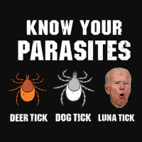 Know Your Parasites  Anti Joe Biden Crop Top | Artistshot