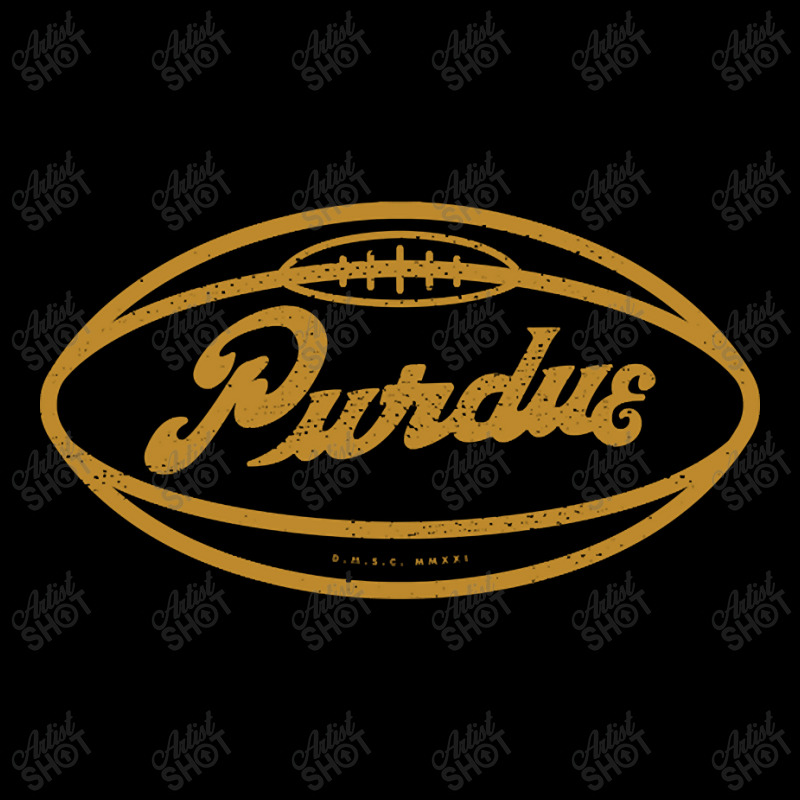 Purdue Boilermakers - Vintage Football (gold) Adjustable Cap by laurynvanhoose | Artistshot