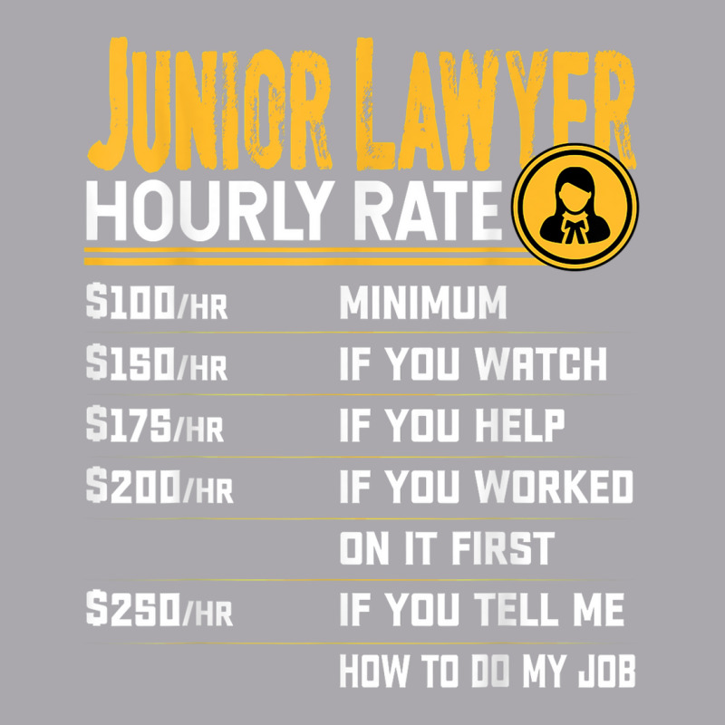 Junior Lawyer Law Solicitor Advocate Barrister Hourly Rate Youth 3/4 Sleeve by Blimpie | Artistshot