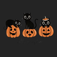 Hello Pumpkin Cats Pumpkin Carved Jack O Lantern Cat 3/4 Sleeve Shirt | Artistshot