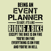 Being An Event Planner Like The Bike Is On Fire Throw Pillow | Artistshot