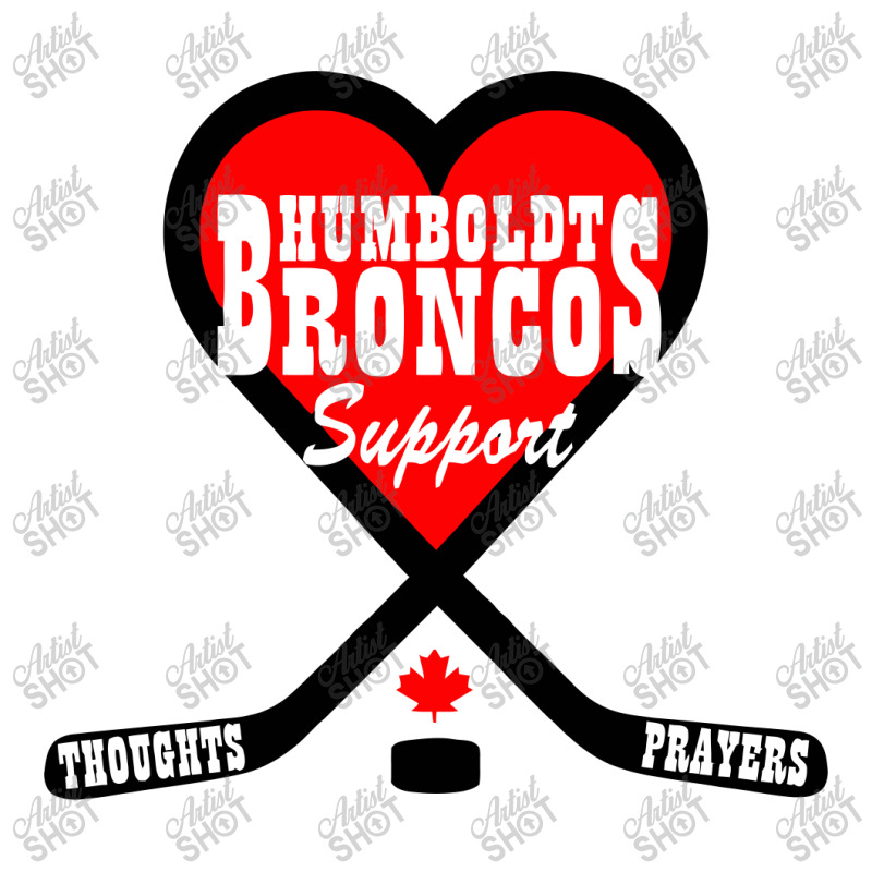 Humboldt Broncos Hockey Memorial Canada Maternity Scoop Neck T-shirt by Trending Design | Artistshot