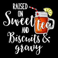 Raised On Sweet Tea & Biscuits & Gravy   Comfort Food T Shirt Maternity Scoop Neck T-shirt | Artistshot