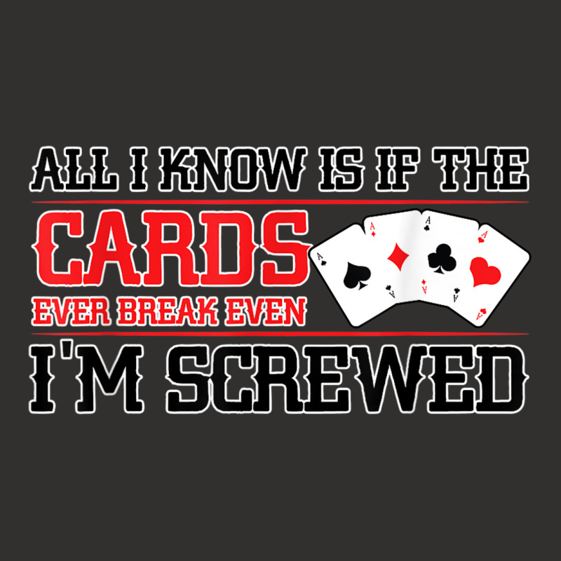 If The Cards Break Even Im Screwed Poker Texas Holdem Omaha Champion Hoodie by Moose | Artistshot