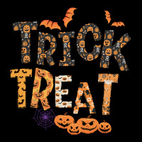 Trick Or Treat T  Shirt Funny Trick Or Treat Cute Halloween Pumpkin Co Fleece Short | Artistshot