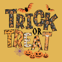 Trick Or Treat T  Shirt Funny Trick Or Treat Cute Halloween Pumpkin Co Vintage Hoodie And Short Set | Artistshot