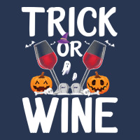 Trick Or Wine Ghost Halloween T  Shirt Trick Or Wine Ghost T Shirt Fun Men Denim Jacket | Artistshot