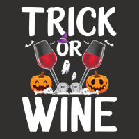 Trick Or Wine Ghost Halloween T  Shirt Trick Or Wine Ghost T Shirt Fun Champion Hoodie | Artistshot