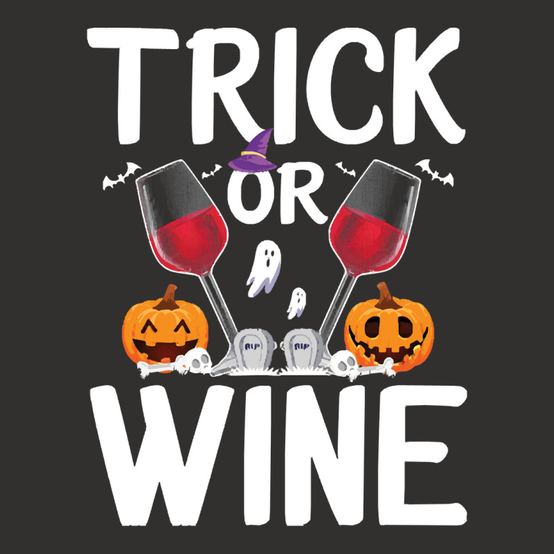 Trick Or Wine Ghost Halloween T  Shirt Trick Or Wine Ghost T Shirt Fun Champion Hoodie | Artistshot