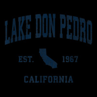 Lake Don Pedro California Ca Vintage Athletic Navy Sports De Adjustable Cap | Artistshot