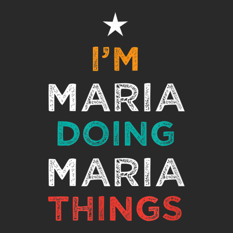 I'm Doing Maria Things Funny Name Humor Nickname Sarcastic Toddler T-shirt by Blimpie | Artistshot