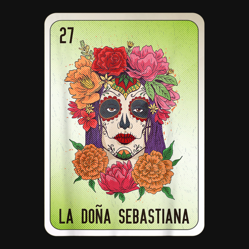 La Doña Sebastiana Mexican Slang Lottery Bingo Cards Baby Bibs by Fly | Artistshot