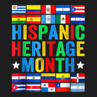 Latin Countries Flag Hispanic Heritage Month Latino Pride Classic T-shirt | Artistshot