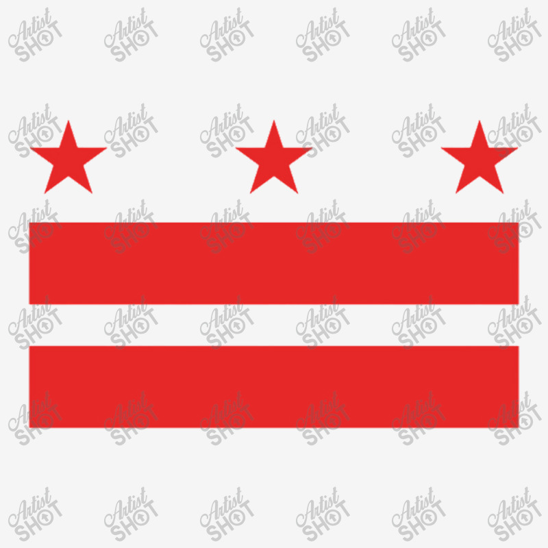 The District Of Columbia Flag (red)   Washington D.c. Pullover Hoodie Adjustable Cap by Anitabostic | Artistshot