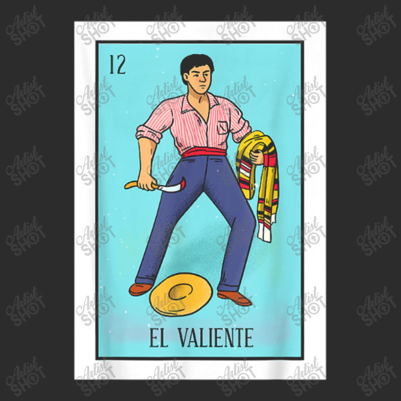 El Valiente Lottery Card Gift The Brave Card Mexican Lottery Exclusive T-shirt by MichaelBV | Artistshot