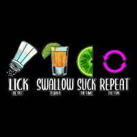 Lick Swallow Suck Repeat Tequila Cinco De Mayo T Shirt Cropped Sweater | Artistshot