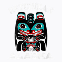 Womens Indigenous Ketchikan Alaska Native American Art Indian Bear V N T-shirt | Artistshot