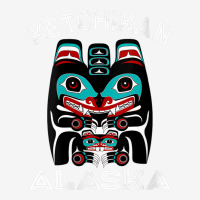 Womens Indigenous Ketchikan Alaska Native American Art Indian Bear V N Adjustable Cap | Artistshot