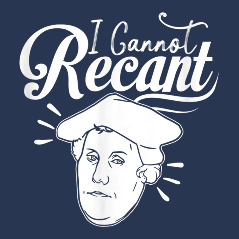 Funny I Cannot Recant Martin Luther T Shirt Ladies Denim Jacket by cm-arts | Artistshot