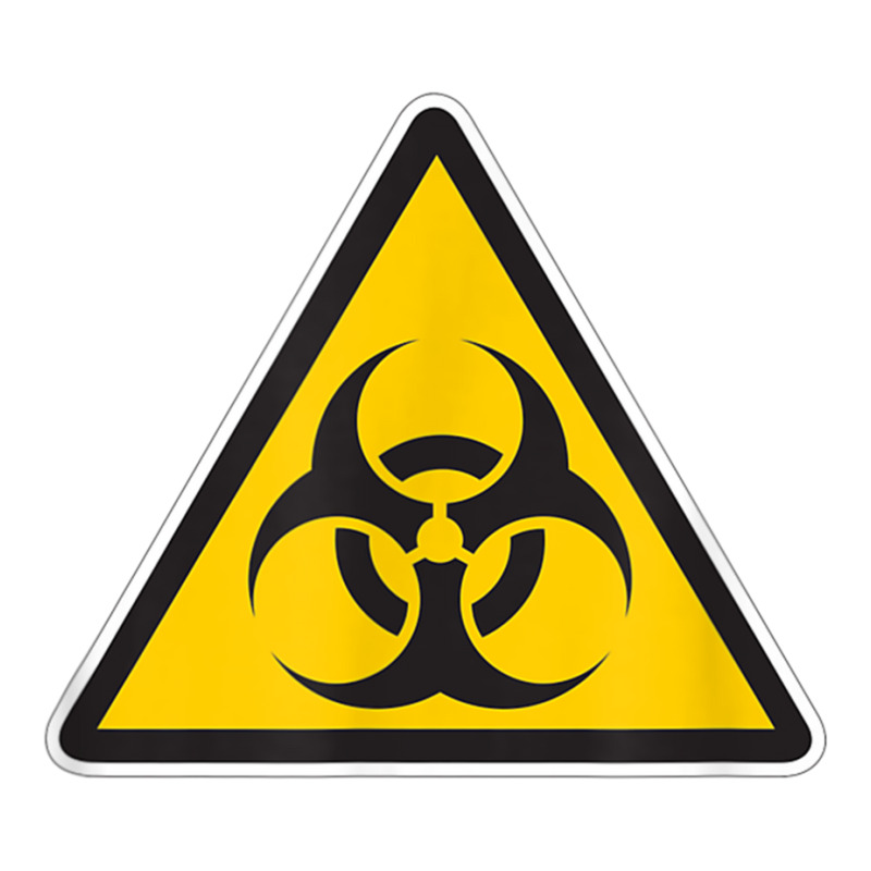 Yellow Biohazard Warning Sign Zombie Infected T Shirt Stainless Steel Water Bottle | Artistshot