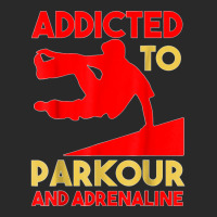 Parkour Adrenaline Addicted Free Running Training Traceurs T Shirt Printed Hat | Artistshot