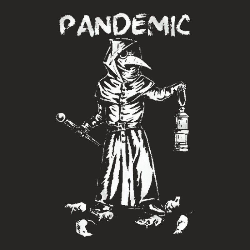 Plague Doctor Pandemic, Plague Doctor Pandemic Art, Plague Doctor Pand Ladies Fitted T-shirt | Artistshot