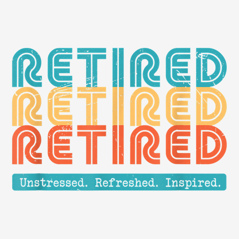 Retired Retro   Unstressed. Refreshed. Inspired. Vintage T Shirt Adjustable Cap by cm-arts | Artistshot