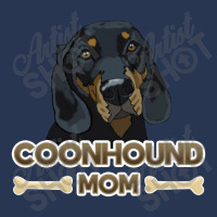 Coonhound Mom   Black And Tan Coonhound Mom Men Denim Jacket | Artistshot