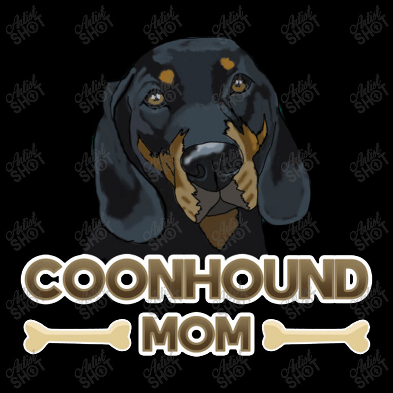 Coonhound Mom   Black And Tan Coonhound Mom Cropped Sweater by noranajas | Artistshot