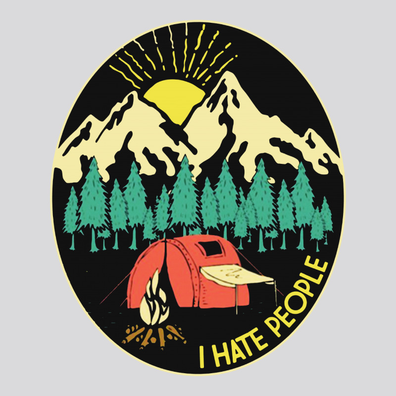 Love Camping I Hate People Women's Triblend Scoop T-shirt by Ande Ande Lumut | Artistshot