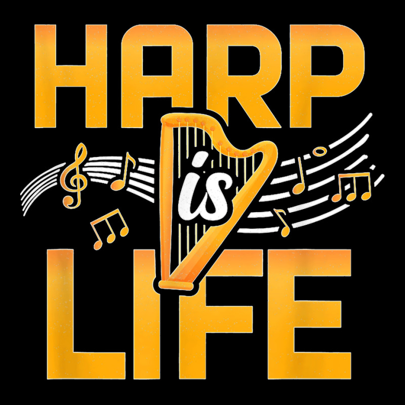 Harp Is Life Funny Harpist Classical Musician Harp Player Fleece Short | Artistshot