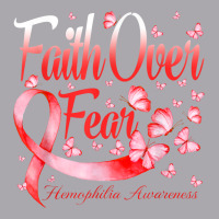 Faith Over Fear Hemophilia Awareness Butterfly Youth 3/4 Sleeve | Artistshot