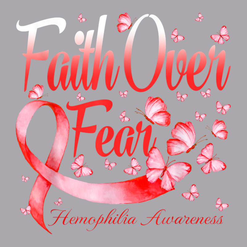 Faith Over Fear Hemophilia Awareness Butterfly Youth 3/4 Sleeve by Fly | Artistshot