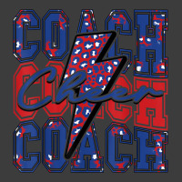 Cheer Coach Lightning Bolt Cheer Leopard Blue Red Men's Polo Shirt | Artistshot