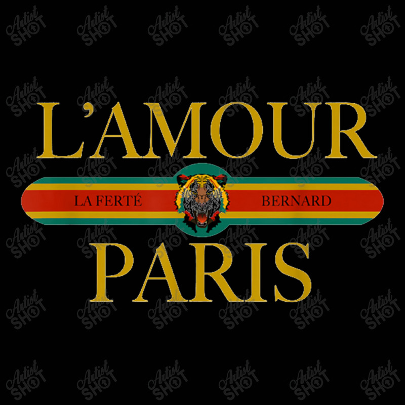 Paris L'amour   Fashion Tiger Face   I Love Paris   Retro Toddler 3/4 Sleeve Tee by Anitabostic | Artistshot