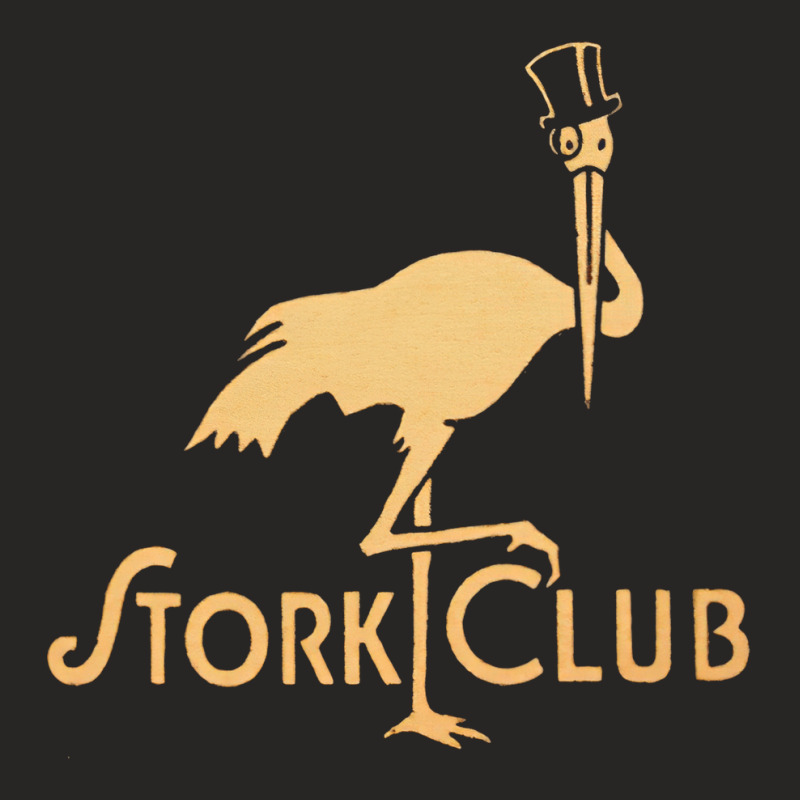 Stork Club New York, Night Club, Retro Style Apparel, Stork Club New Y Ladies Fitted T-Shirt by SHDFGHJK | Artistshot