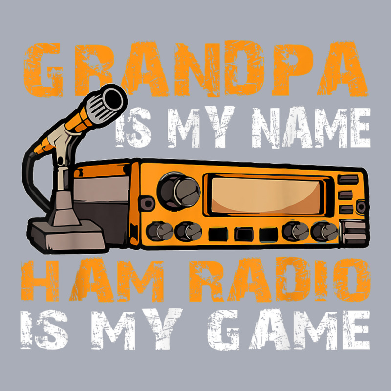 Grandpa Is My Name Ham Radio Is My Game Amateur Ham Radio Tank Dress by Swiss | Artistshot