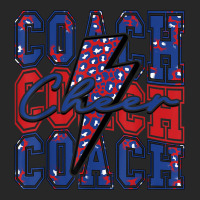 Cheer Coach Lightning Bolt Cheer Leopard Blue Red Men's T-shirt Pajama Set | Artistshot