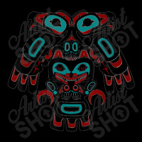 Alaska Native American Indian Tlingit Eagle Bear Clan Spirit Cropped Sweater | Artistshot