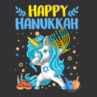 Happy Hanukkah Dabbing Jewish Unicorn Kids Chanukah Vintage Hoodie And Short Set | Artistshot