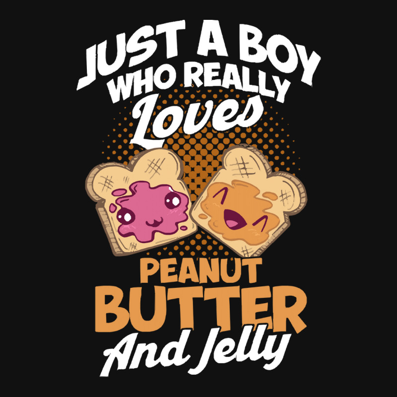 Peanut Butter T  Shirt A Boy Who Loves Peanut Butter And Jelly Peanut Baby Bibs | Artistshot