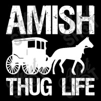 Amish Thug With Horse & Buggy Gangster Kids Cap | Artistshot