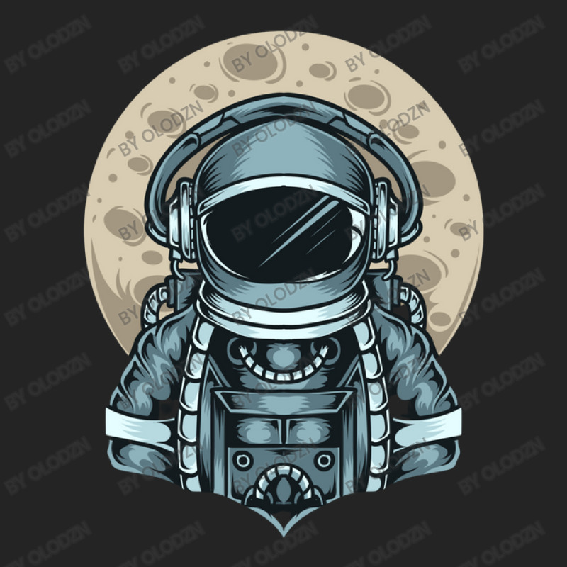 Astronaut Selfie With Moon 3/4 Sleeve Shirt | Artistshot