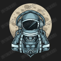 Astronaut Selfie With Moon Classic T-shirt | Artistshot