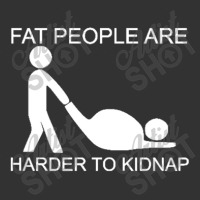 Fat People Are Harder To Kidnap Funny Baby Bodysuit | Artistshot