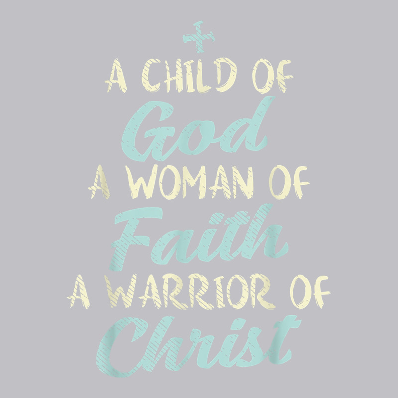 Child God Woman Faith Warrior Christ Jesus Christian Gift Pocket T-shirt | Artistshot