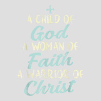 Child God Woman Faith Warrior Christ Jesus Christian Gift V-neck Tee | Artistshot